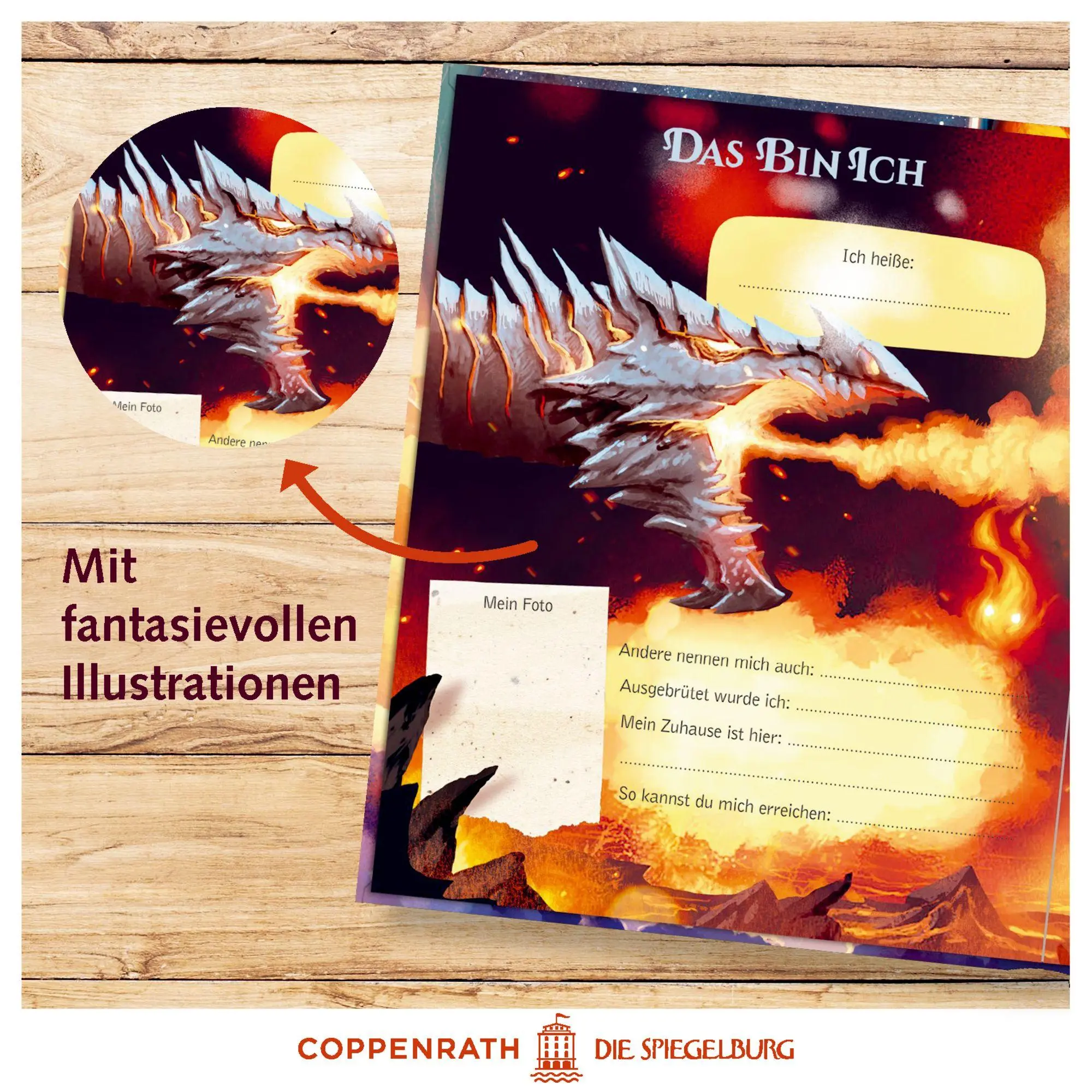 Bild: 4050003959856 | Freundebuch - Meine Freunde | Drachen | Helge Vogt | Buch | 96 S.