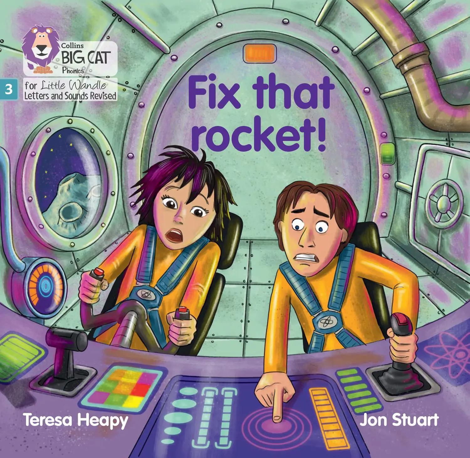 Cover: 9780008539856 | Fix that rocket! | Phase 3 Set 1 | Teresa Heapy | Taschenbuch | 2022