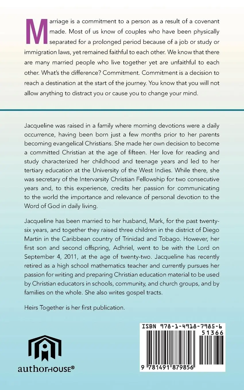 Rückseite: 9781491879856 | Heirs Together | A Daily Devotional for Married Couples | James-London