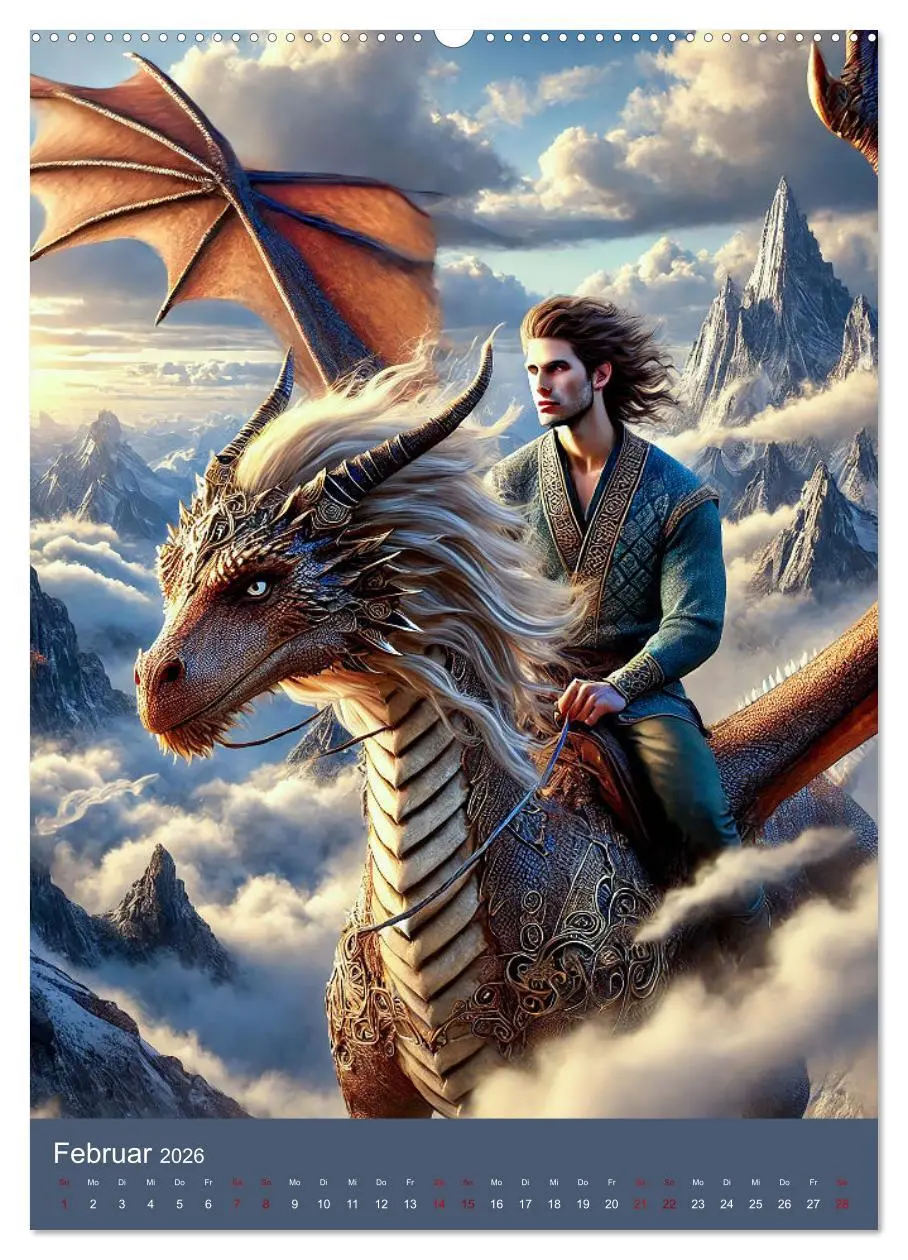 Bild: 9783457259856 | Mystische Welten, Fantasy Naturzauber (Wandkalender 2026 DIN A2...