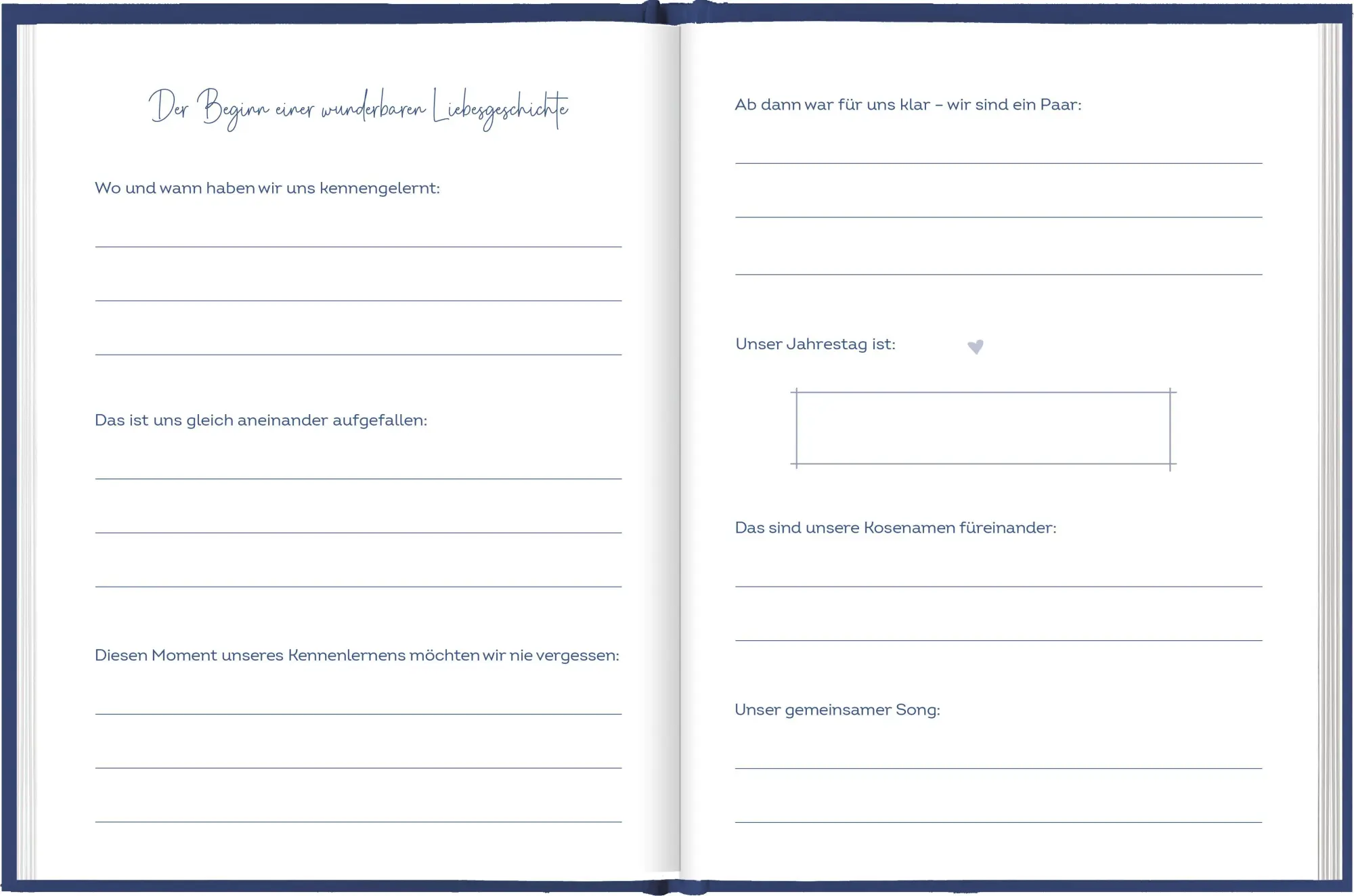 Bild: 4036442009956 | Für immer wir - unsere gemeinsame Geschichte | Groh Verlag | Notizbuch