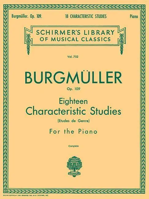Cover: 9780634069956 | 18 Characteristic Studies, Op. 109 | Louis Oesterle | Taschenbuch