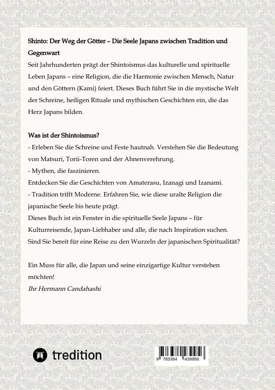 Rückseite: 9783384439956 | Shinto: Der Weg der Götter II | Hermann Candahashi | Taschenbuch