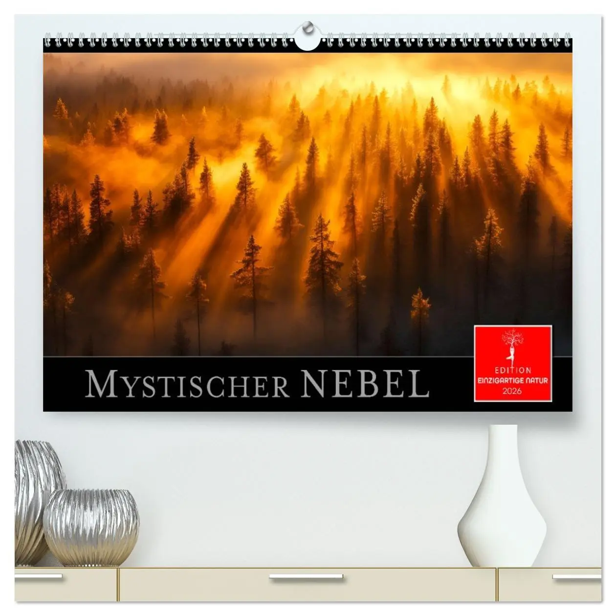 Cover: 9783457319956 | Mystischer Nebel (hochwertiger Premium Wandkalender 2026 DIN A2...