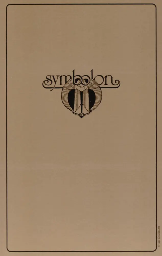 Bild: 4250375110057 | Symbolon Standard (English), m. 1 Beilage | Peter Orban (u. a.) | Buch