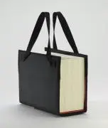 Bild: 4260106430057 | LexSKIN Einband in Gr. L (Sartorius) in Onyx-Schwarz mit...