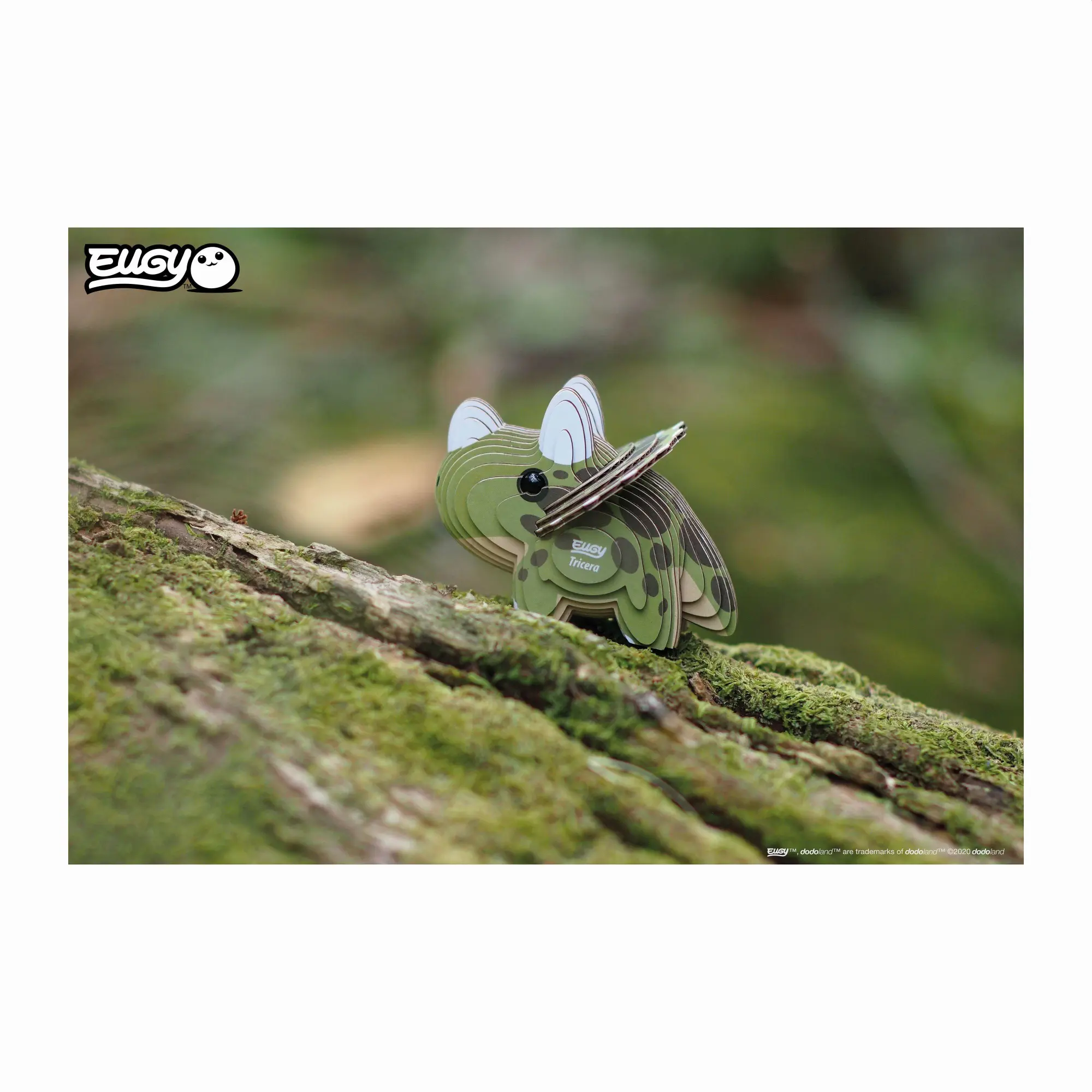 Bild: 9421035150057 | EUGY - 3D Bastelset Triceratops | Eugy | Kit (Bastelset) | 650006