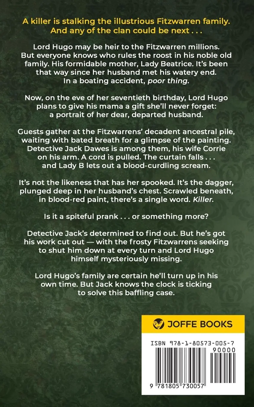 Rückseite: 9781805730057 | THE COAT OF ARMS KILLER | an enthralling murder mystery with a twist