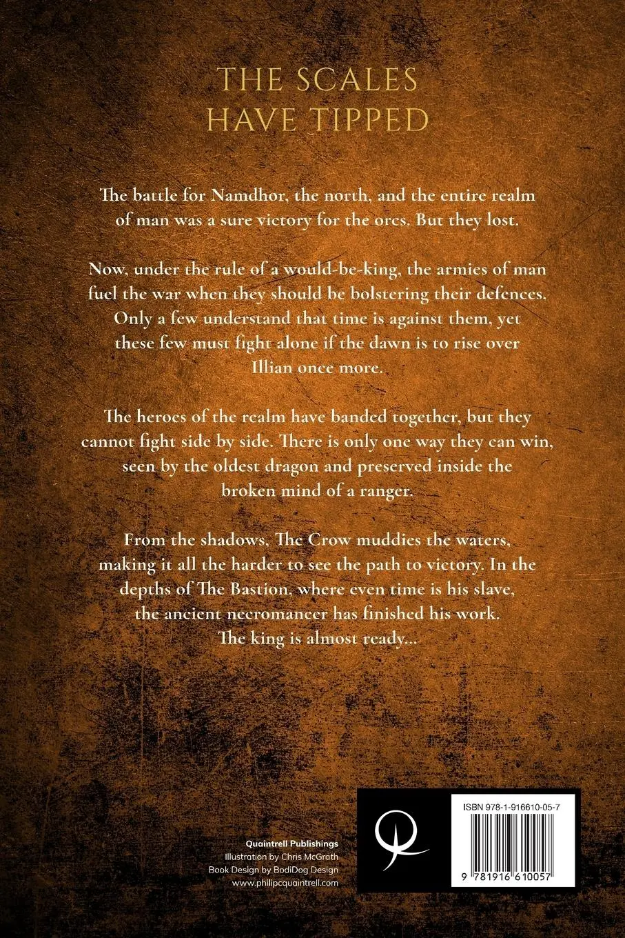 Rückseite: 9781916610057 | Age of the King | (The Echoes Saga: Book 6) | Philip C. Quaintrell