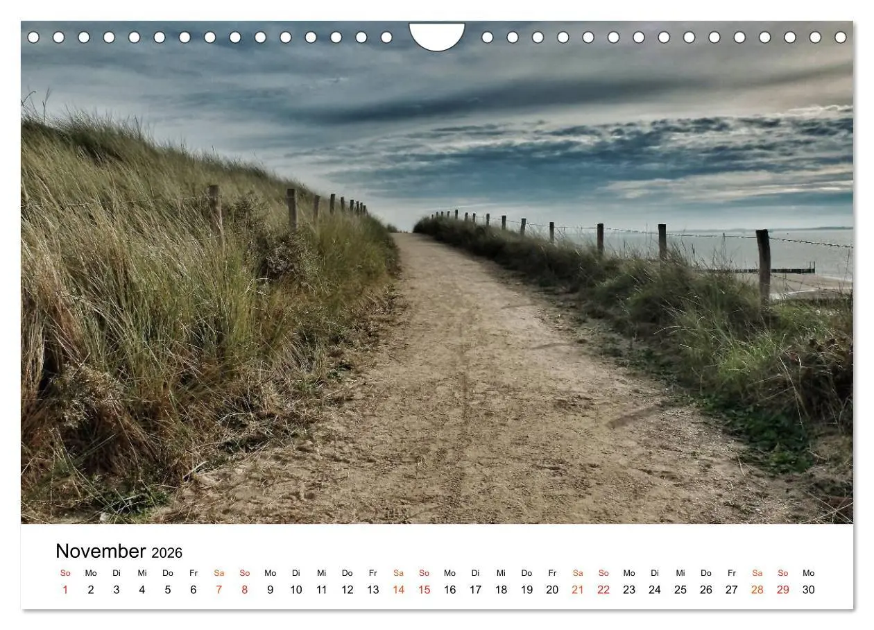 Bild: 9783457980057 | Wieder an der Nordsee (Wandkalender 2026 DIN A4 quer), CALVENDO...