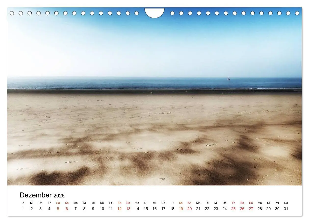 Bild: 9783457980057 | Wieder an der Nordsee (Wandkalender 2026 DIN A4 quer), CALVENDO...