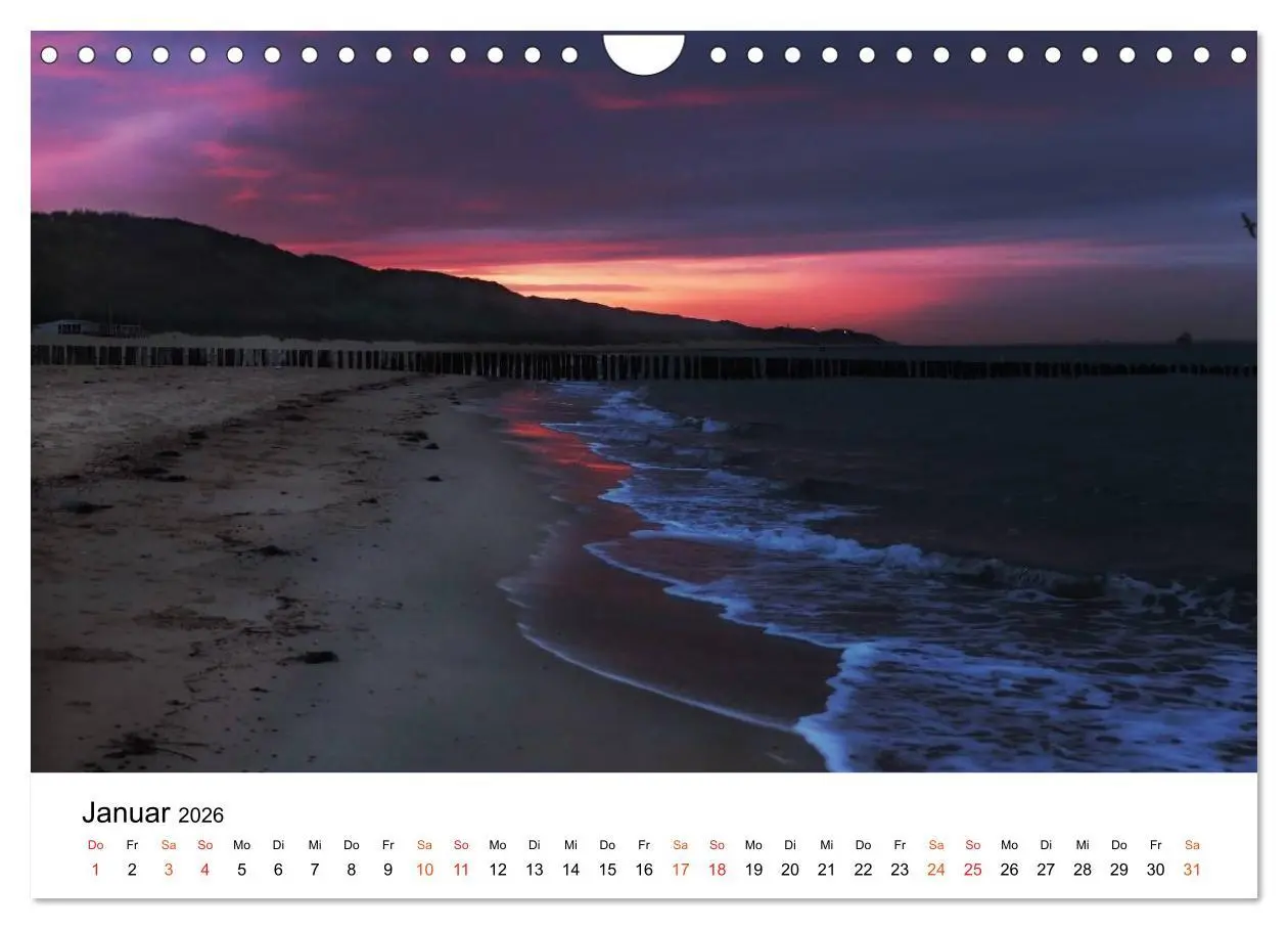 Bild: 9783457980057 | Wieder an der Nordsee (Wandkalender 2026 DIN A4 quer), CALVENDO...