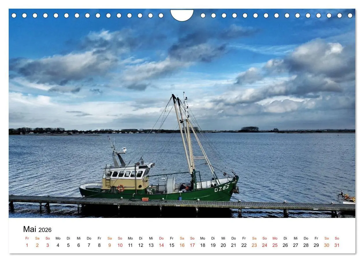 Bild: 9783457980057 | Wieder an der Nordsee (Wandkalender 2026 DIN A4 quer), CALVENDO...
