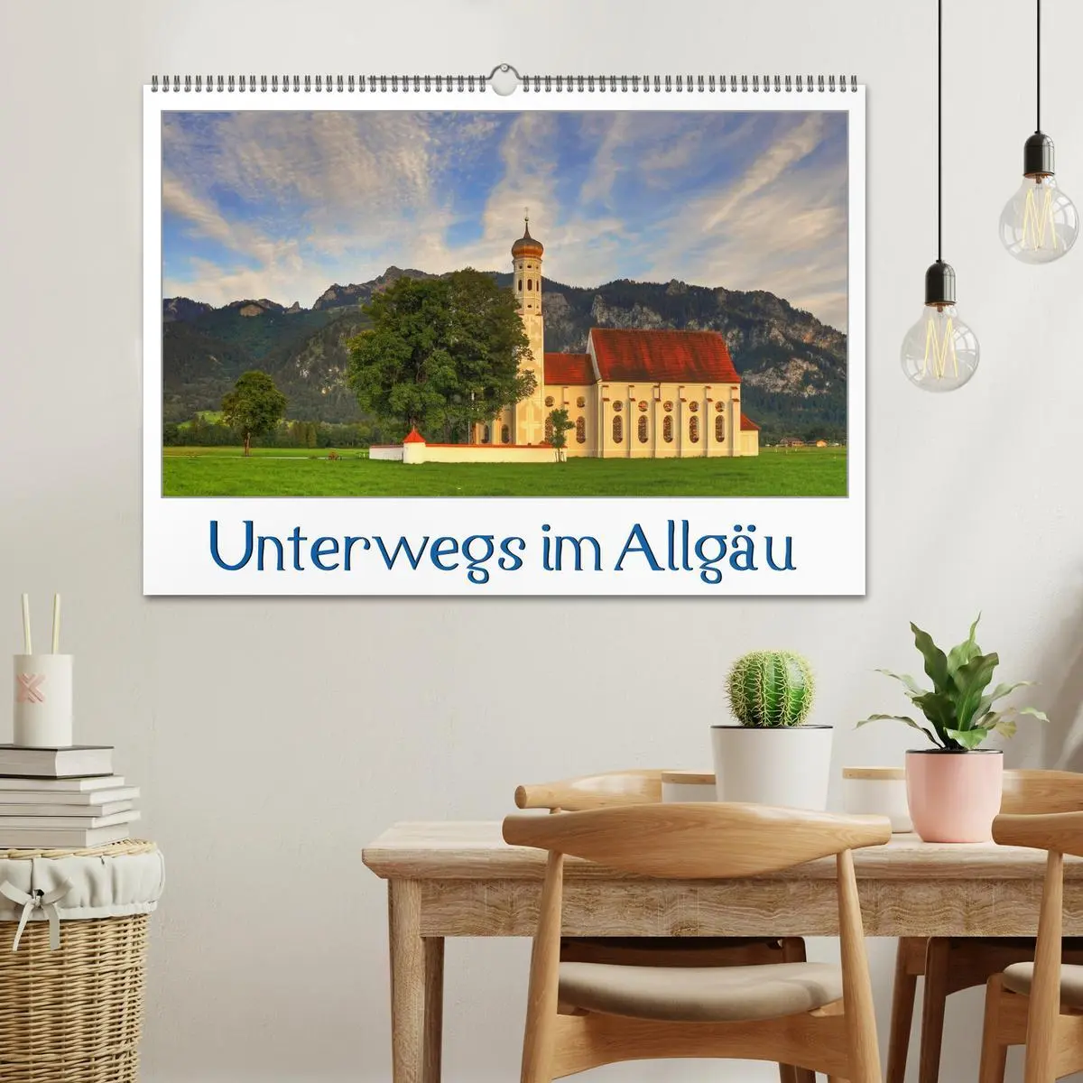 Bild: 9783516140057 | Unterwegs im Allgäu (Wandkalender 2026 DIN A2 quer), CALVENDO...