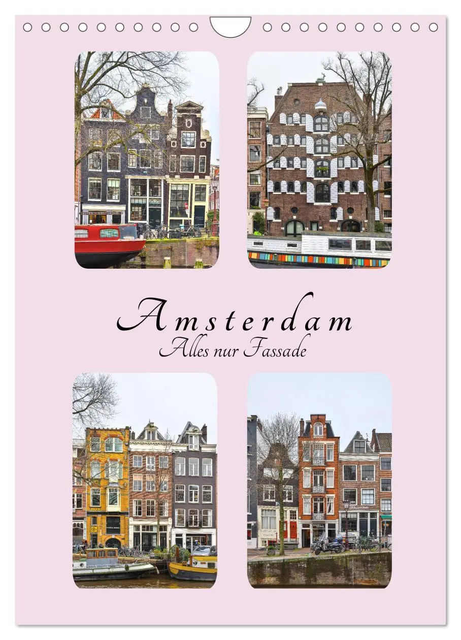 Cover: 9783516380057 | Amsterdam - Alles nur Fassade (Wandkalender 2026 DIN A4 hoch),...