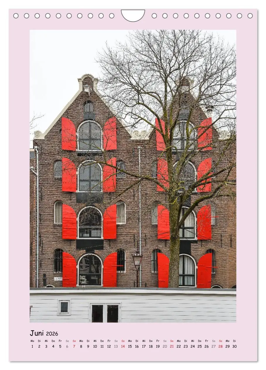 Bild: 9783516380057 | Amsterdam - Alles nur Fassade (Wandkalender 2026 DIN A4 hoch),...