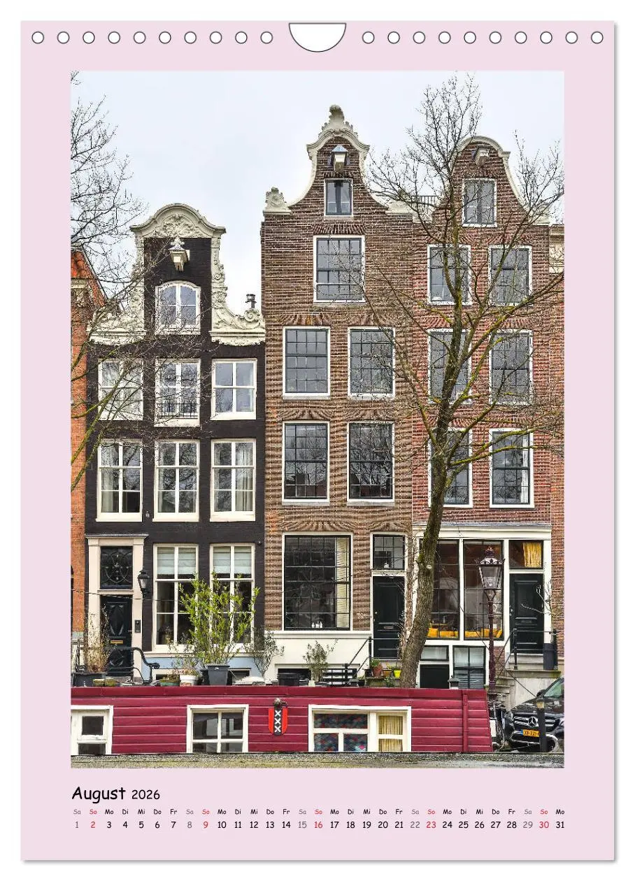 Bild: 9783516380057 | Amsterdam - Alles nur Fassade (Wandkalender 2026 DIN A4 hoch),...