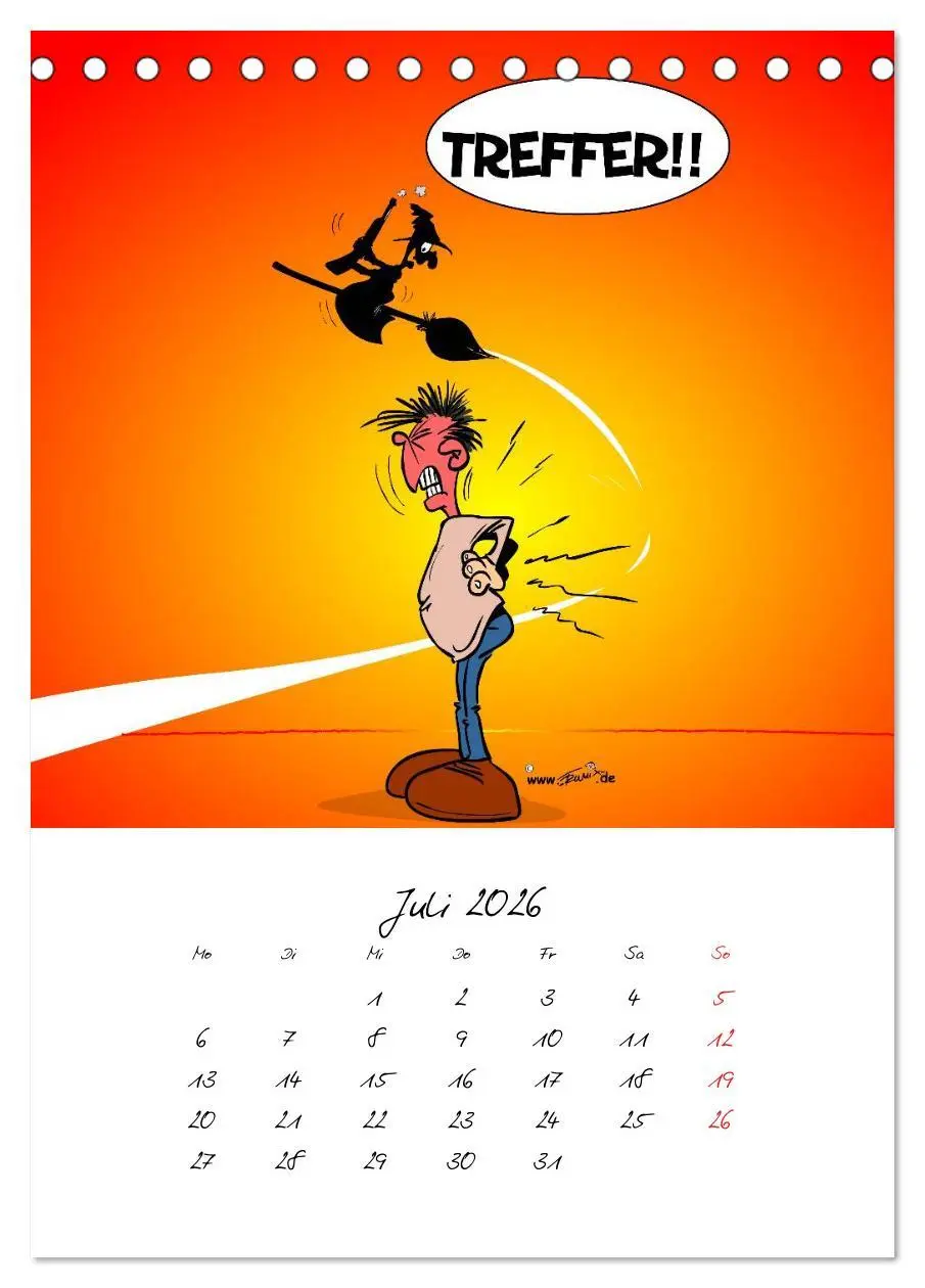 Bild: 9783516450057 | Trumix Cartoons - Gesundheit (Tischkalender 2026 DIN A5 hoch),...