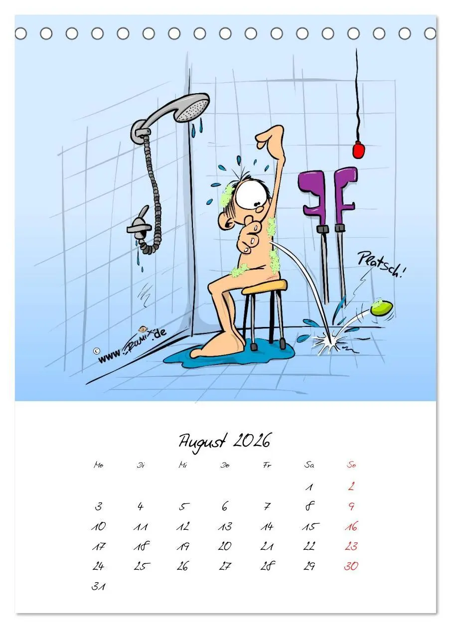Bild: 9783516450057 | Trumix Cartoons - Gesundheit (Tischkalender 2026 DIN A5 hoch),...