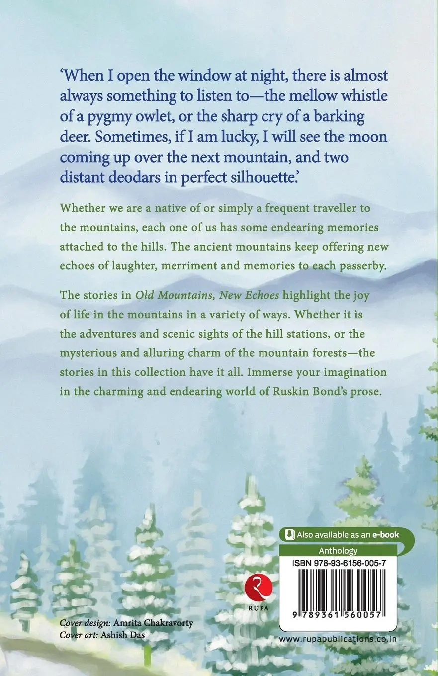 Rückseite: 9789361560057 | Old Mountains, New Echoes | Ruskin Bond | Taschenbuch | Englisch