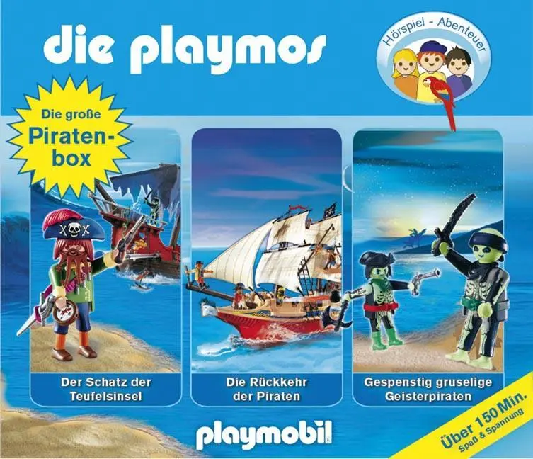 Cover: 4260229660157 | Die Groáe Piraten-Box | Die Playmos | Audio-CD | 3 Audio-CD(s) | 2011