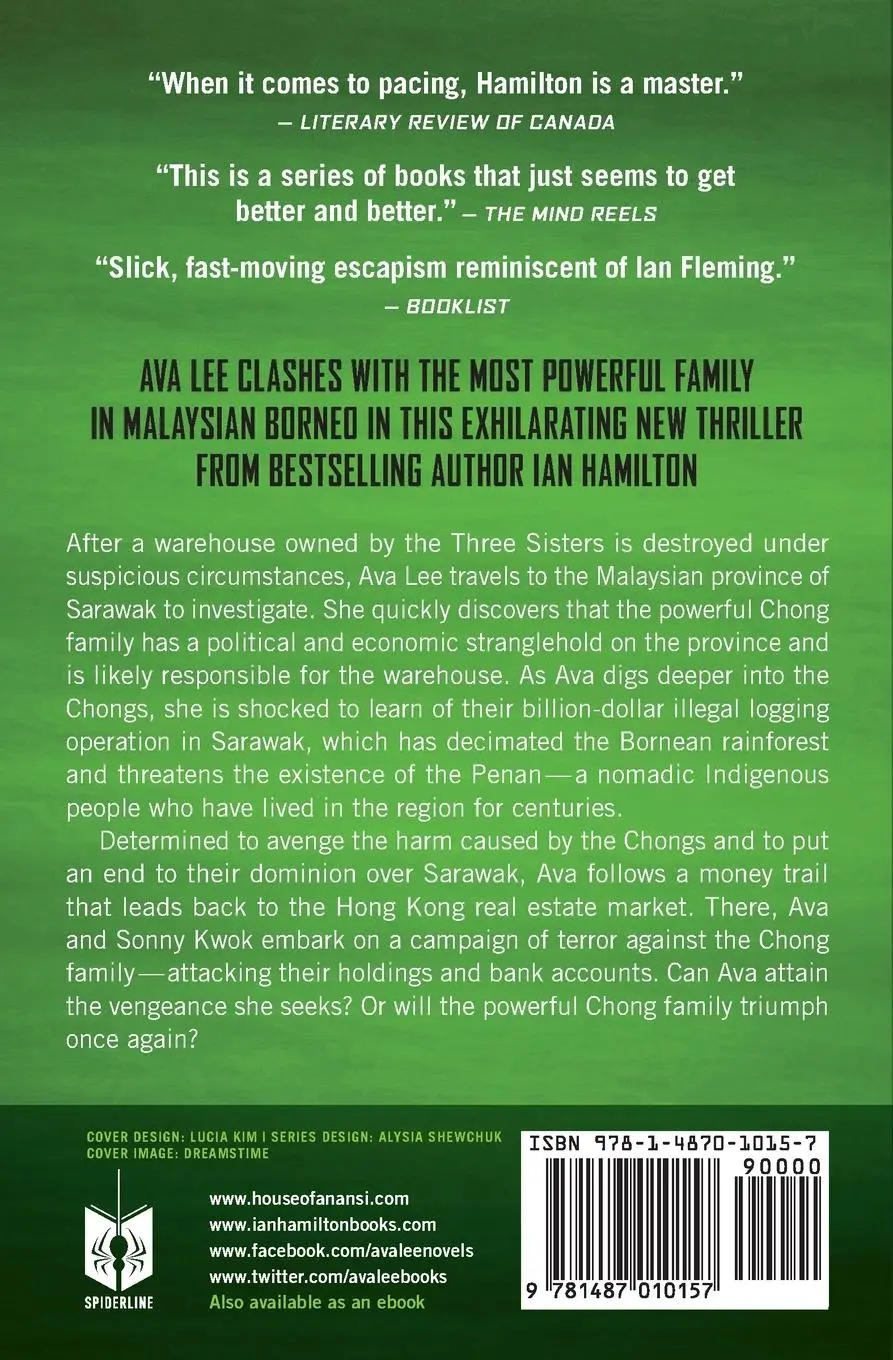 Rückseite: 9781487010157 | The Sultan of Sarawak | An Ava Lee Novel: The Triad Years | Hamilton