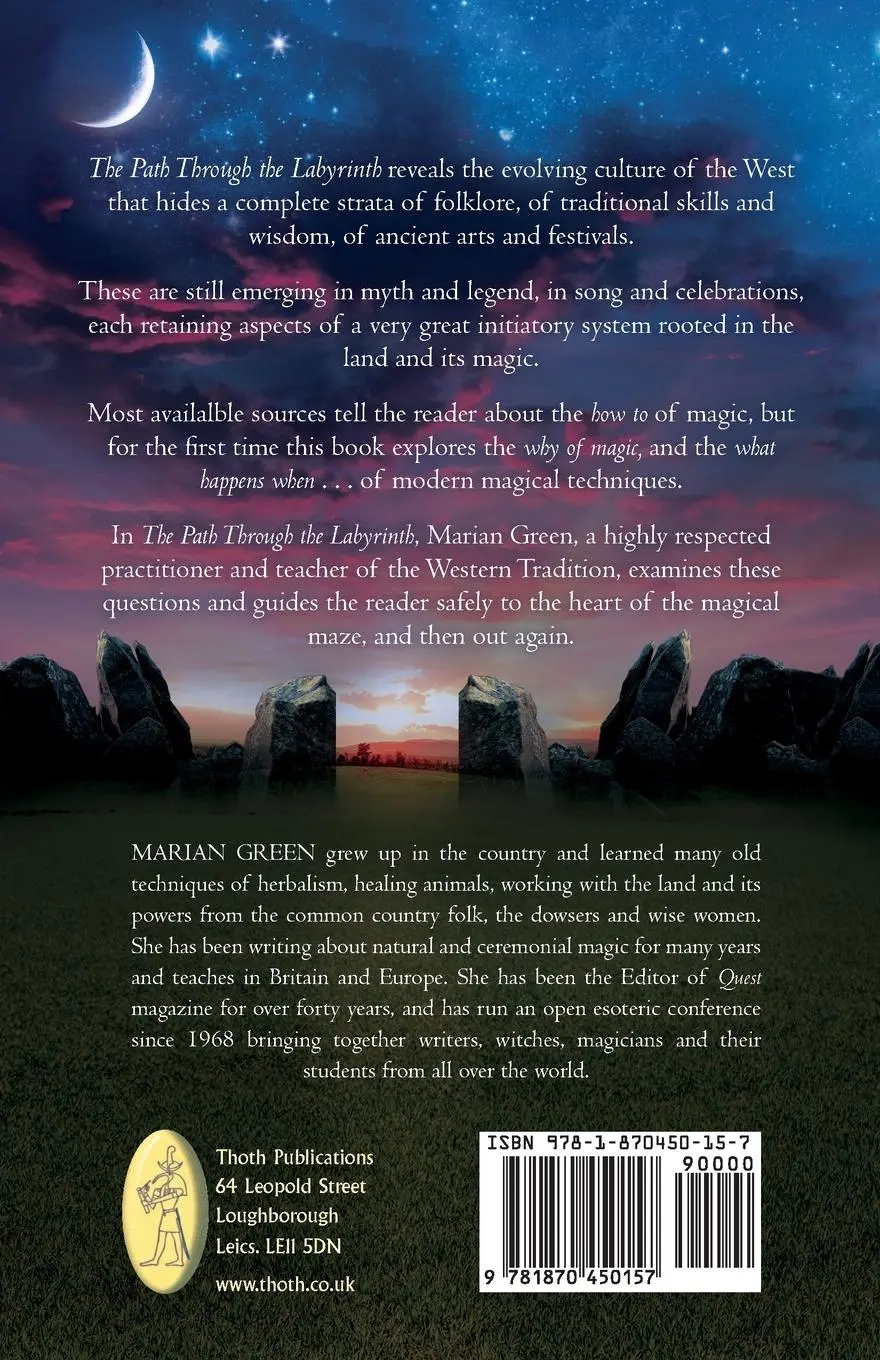 Rückseite: 9781870450157 | The Path Through the labyrinth | Marian Green | Taschenbuch | Englisch