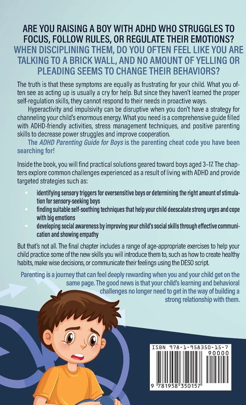 Rückseite: 9781958350157 | The ADHD Parenting Guide for Boys | Richard Bass | Buch | Englisch