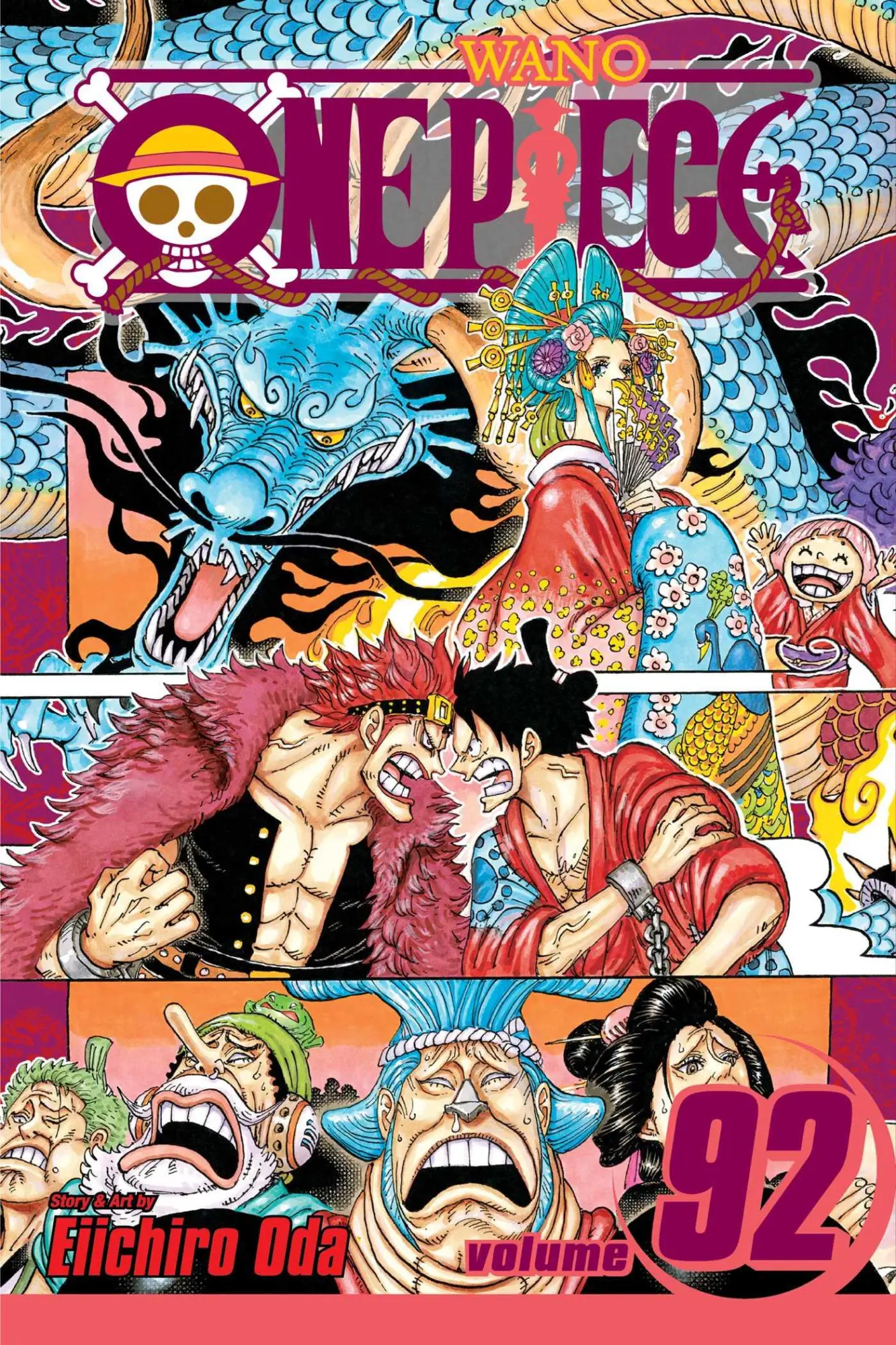 Cover: 9781974710157 | One Piece, Vol. 92 | Eiichiro Oda | Taschenbuch | Englisch | 2019