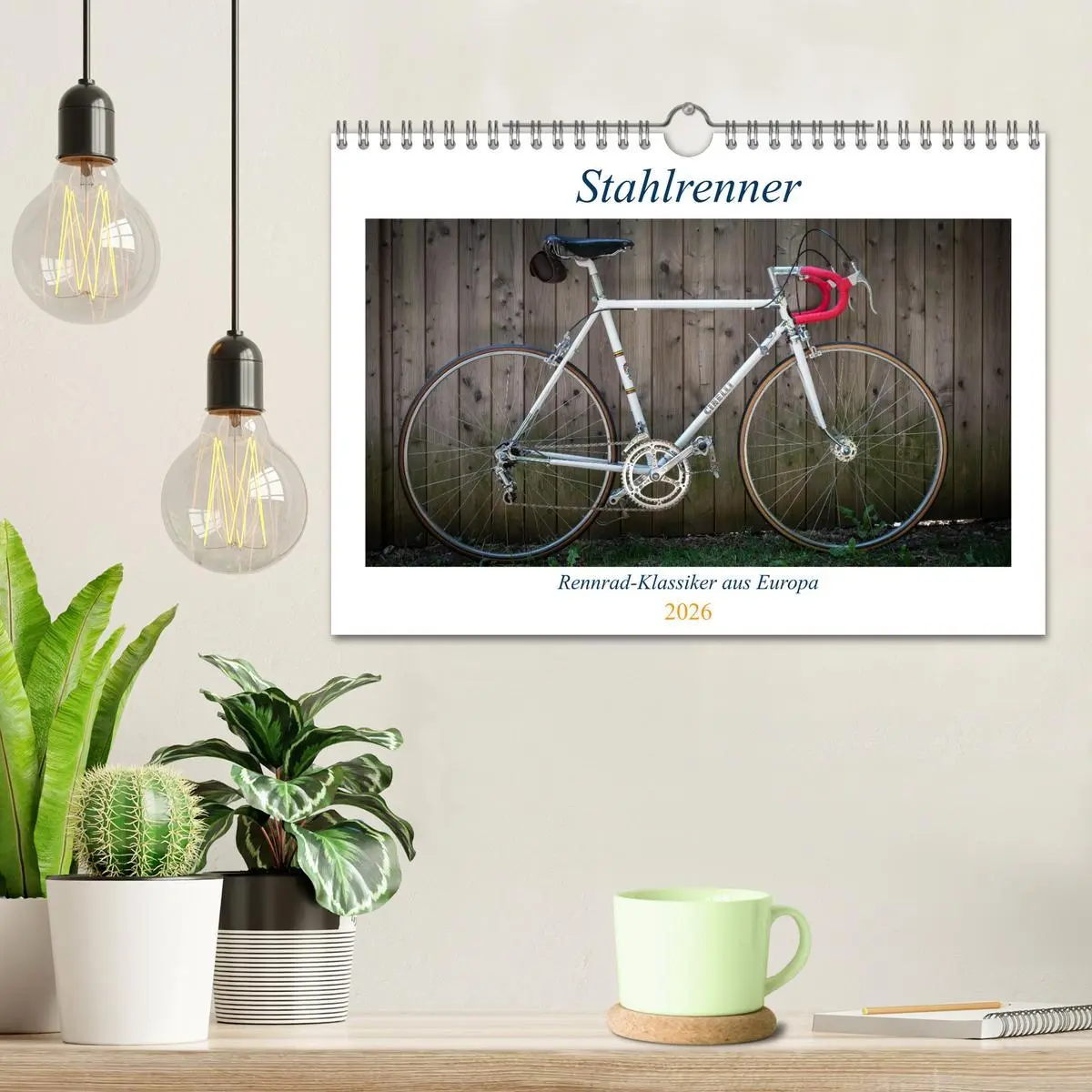 Bild: 9783457660157 | Stahlrenner - Rennrad-Klassiker aus Europa (Wandkalender 2026 DIN...