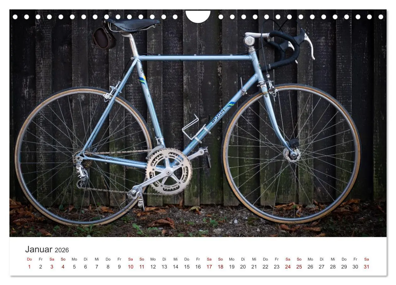 Bild: 9783457660157 | Stahlrenner - Rennrad-Klassiker aus Europa (Wandkalender 2026 DIN...