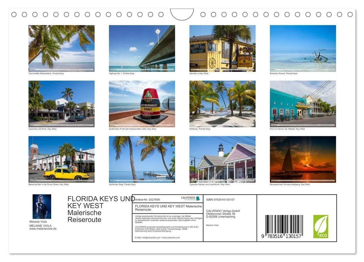 Bild: 9783516130157 | FLORIDA KEYS UND KEY WEST Malerische Reiseroute (Wandkalender 2026...