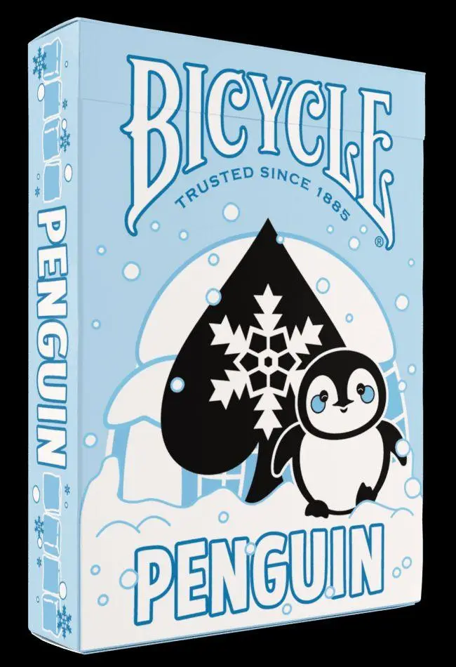 Cover: 73854100257 | Bicycle® Penguin (Designer Spielkarten, Poker, Skat...) | Uspc | Spiel