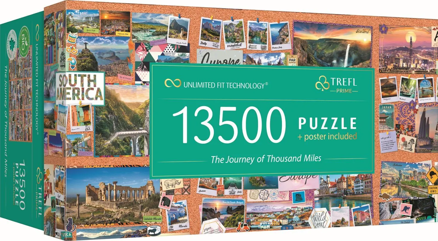 Cover: 5900511810257 | UFT Puzzle 13500 - Reise von tausend Meilen | Spiel | Kartonage | 2023