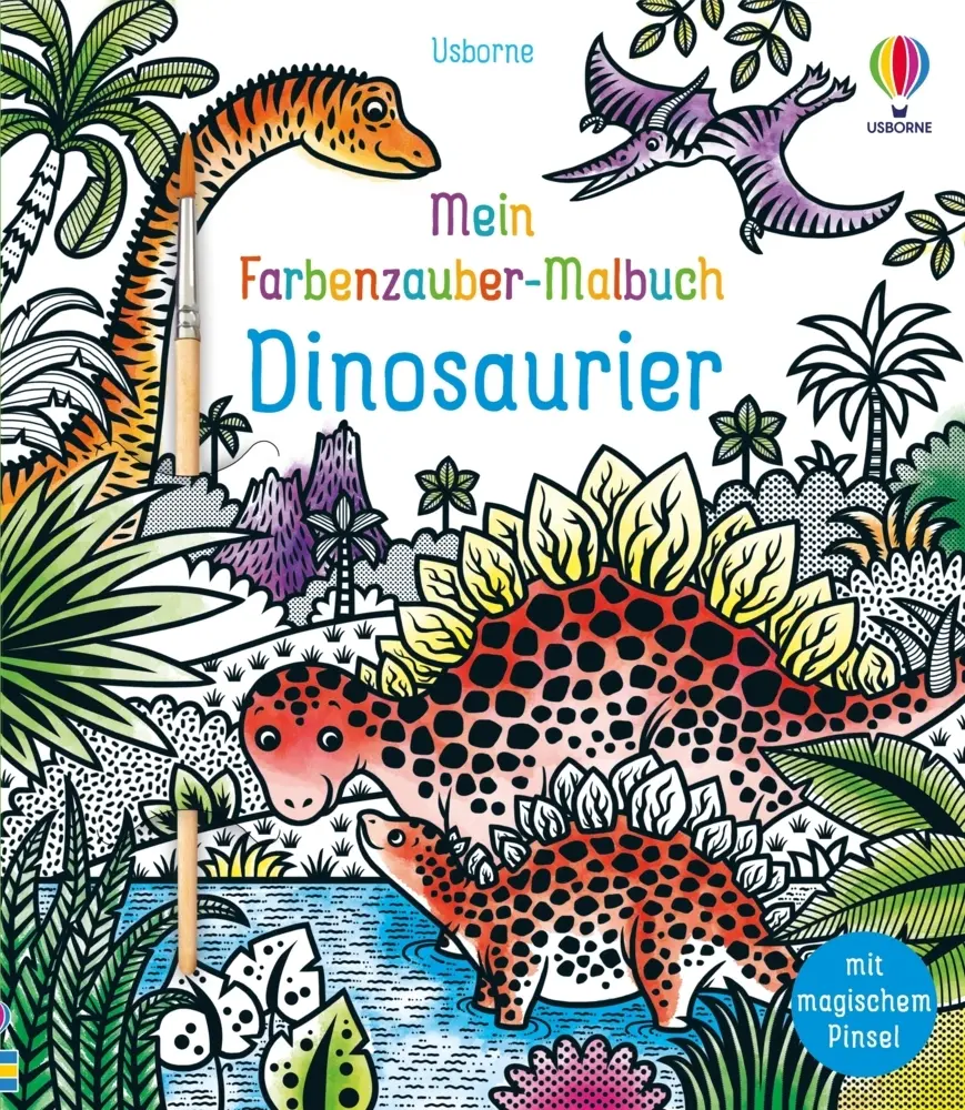 Cover: 9781035700257 | Mein Farbenzauber-Malbuch: Dinosaurier | Lucy Bowman | Taschenbuch