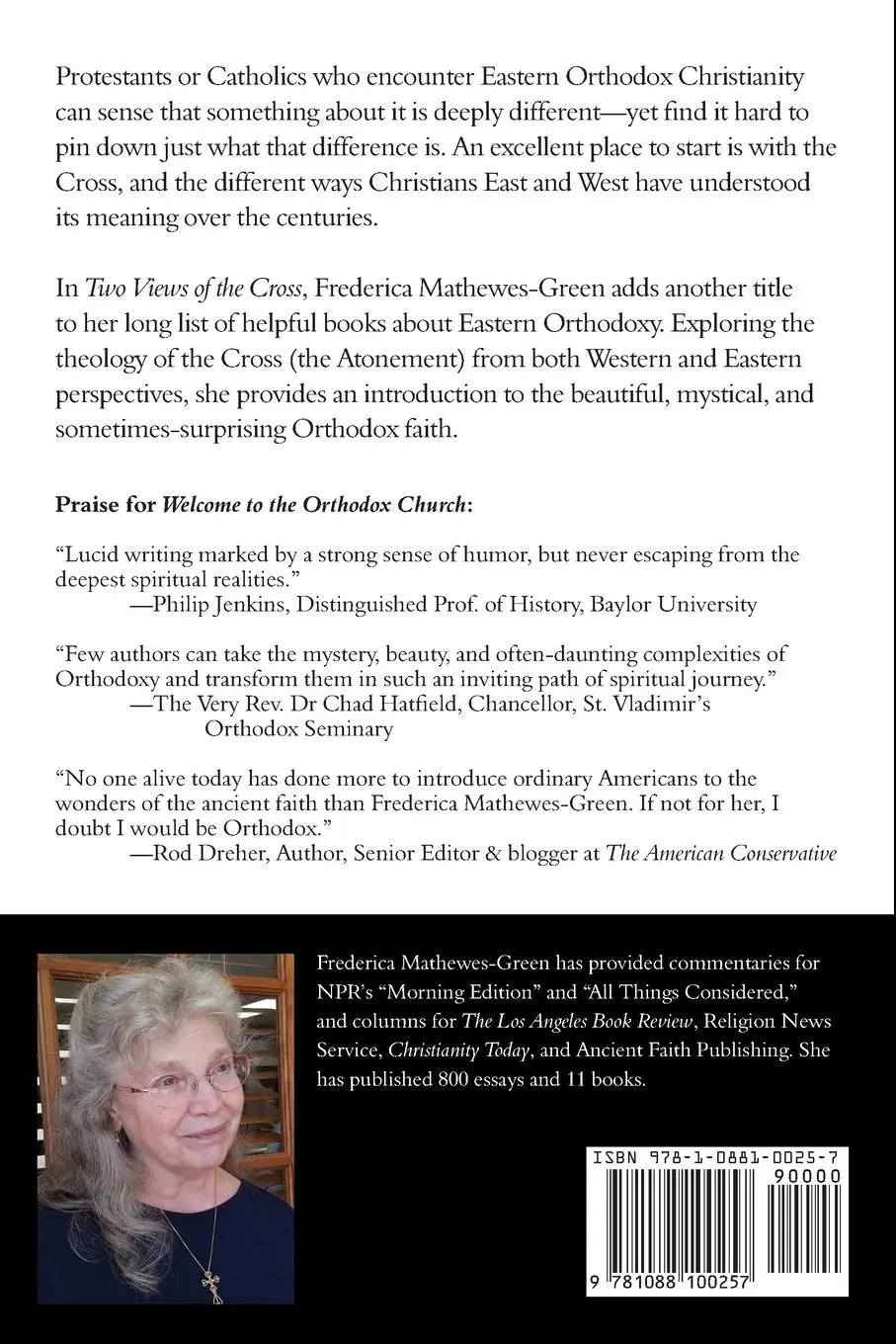 Rückseite: 9781088100257 | Two Views of the Cross | Orthodoxy and the West | Mathewes-Green