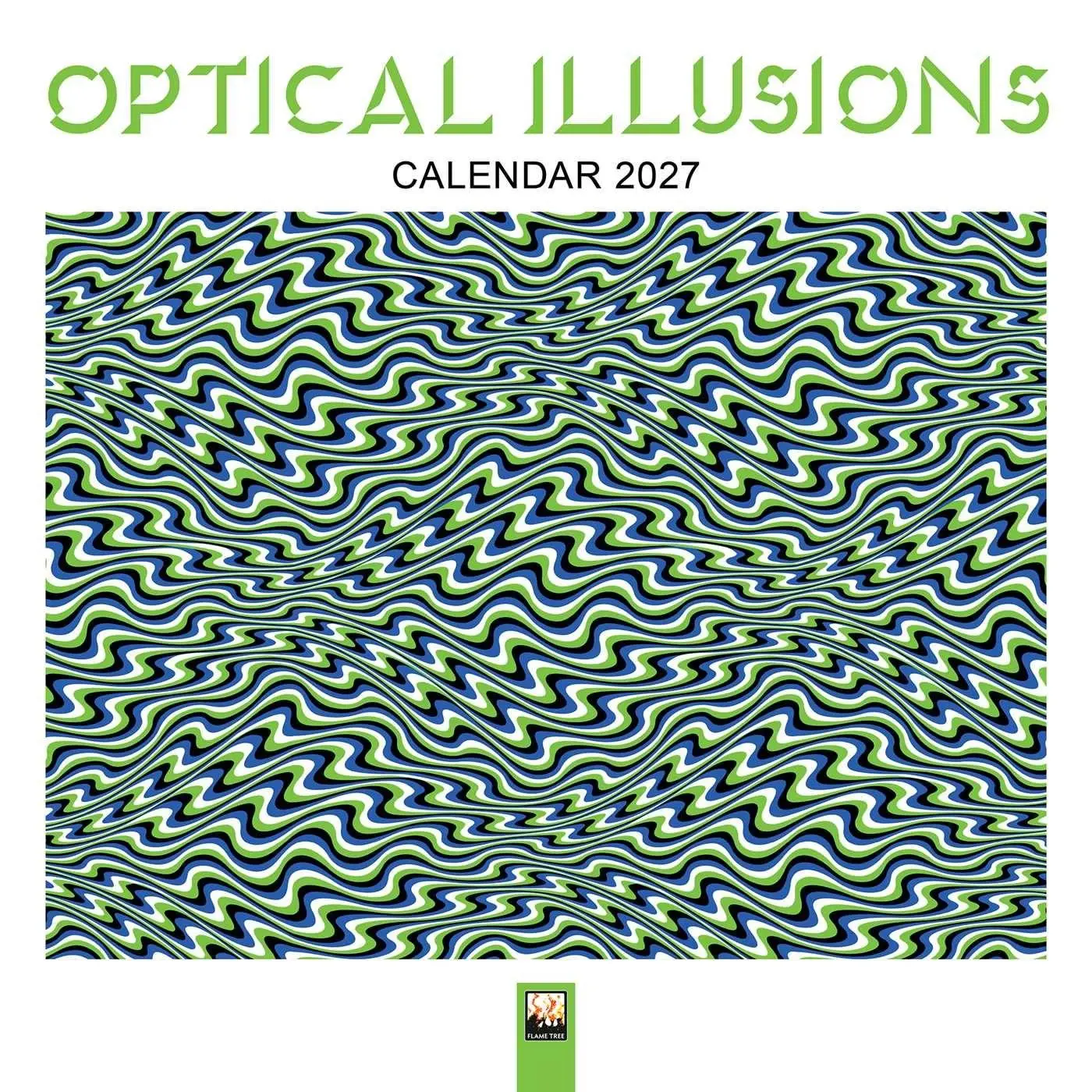 Cover: 9781806940257 | Optical Illusions - Optische Illusionen 2027 - Original Flame Tree...