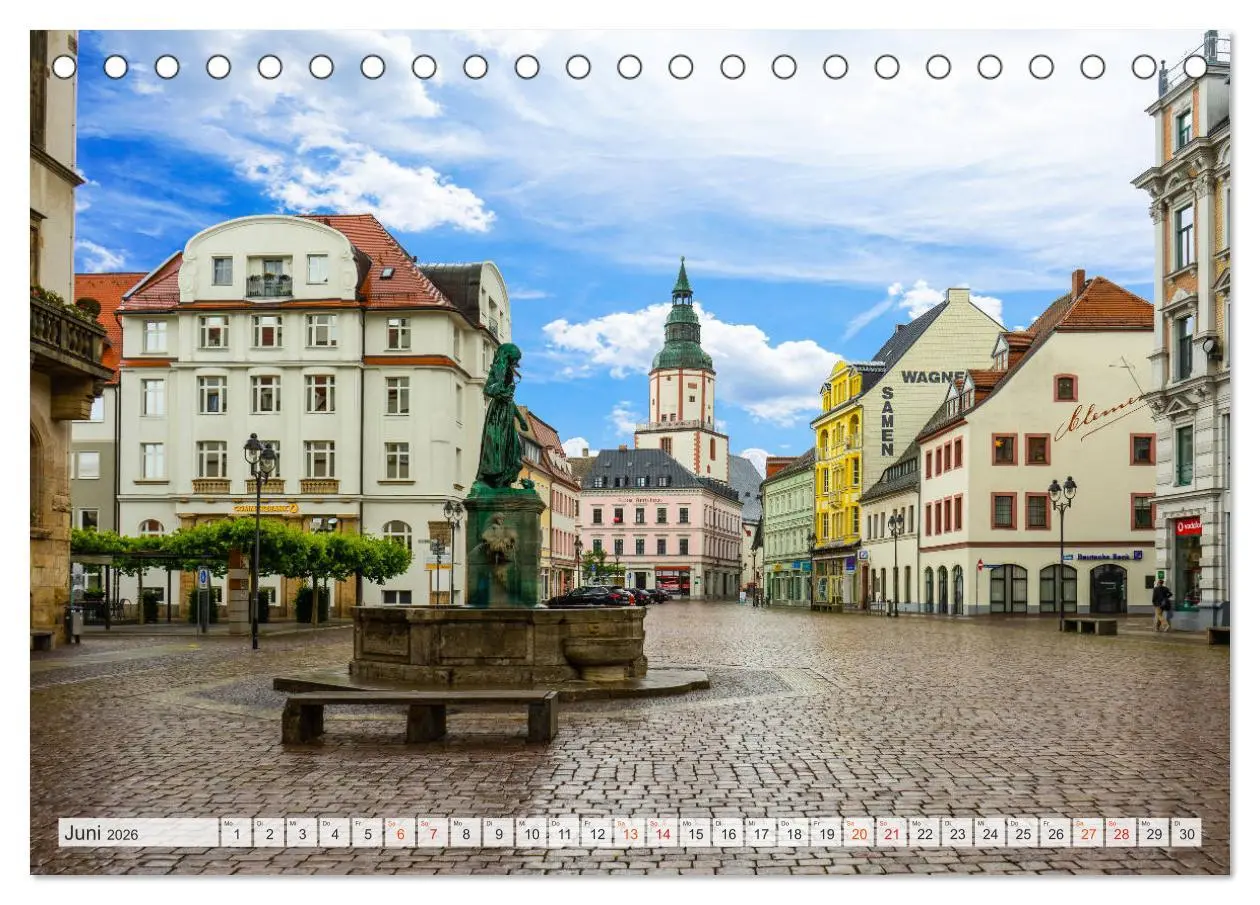 Bild: 9783457720257 | Döbeln Impressionen (Tischkalender 2026 DIN A5 quer), CALVENDO...