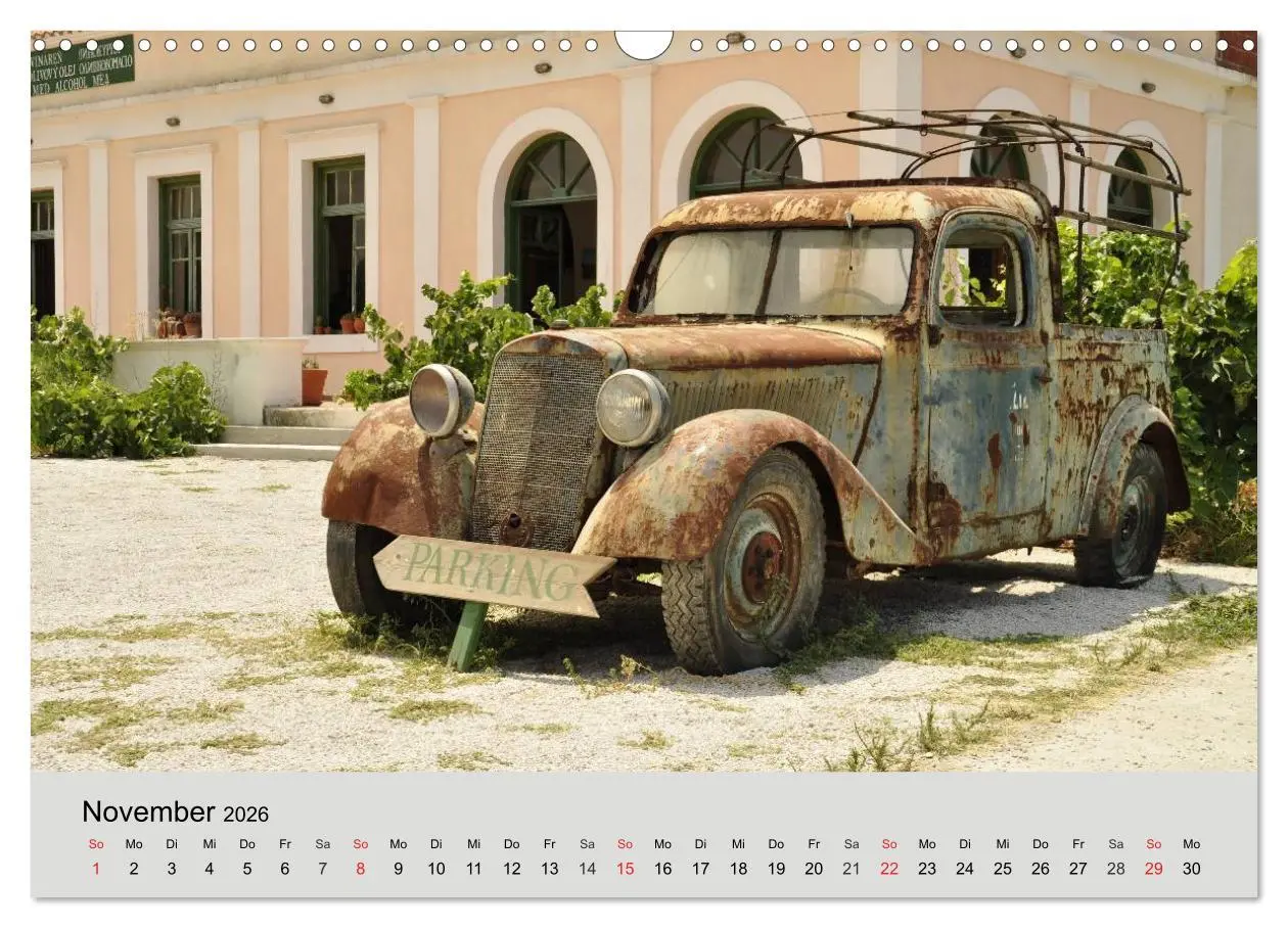 Bild: 9783457960257 | Rostige Autos. Faszination U.S. Wracks (Wandkalender 2026 DIN A3...