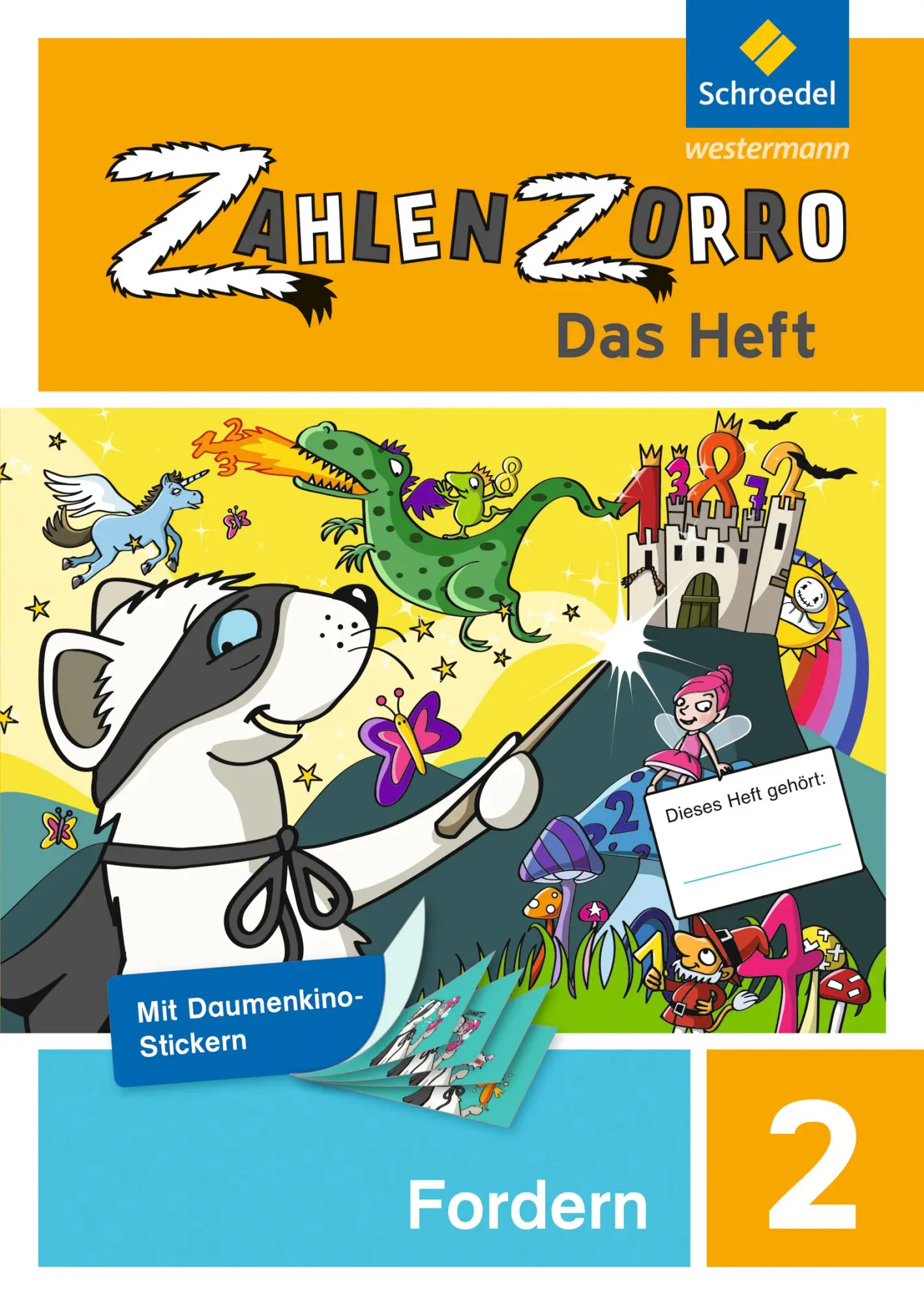 Cover: 9783507140257 | Zahlenzorro - Das Heft. Forderheft 2 | Katrin Klöckner | Broschüre