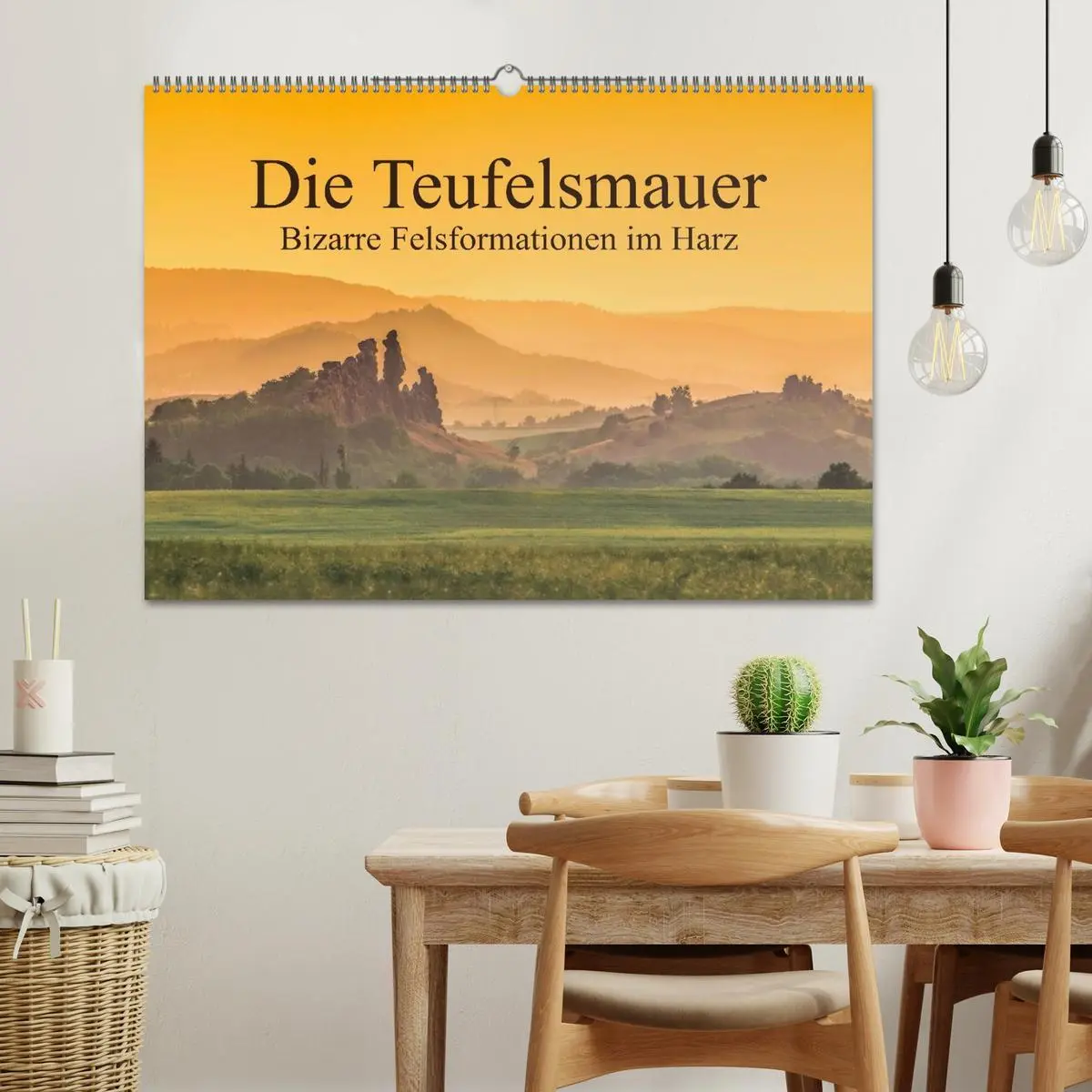 Bild: 9783516050257 | Die Teufelsmauer - Bizarre Felsformationen im Harz (Wandkalender...