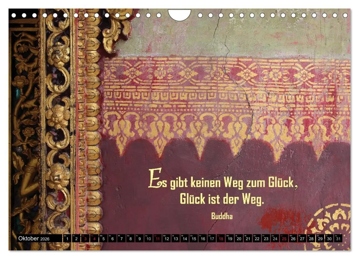 Bild: 9783516120257 | Spirituelles aus Asien - Weisheiten 2026 (Wandkalender 2026 DIN A4...