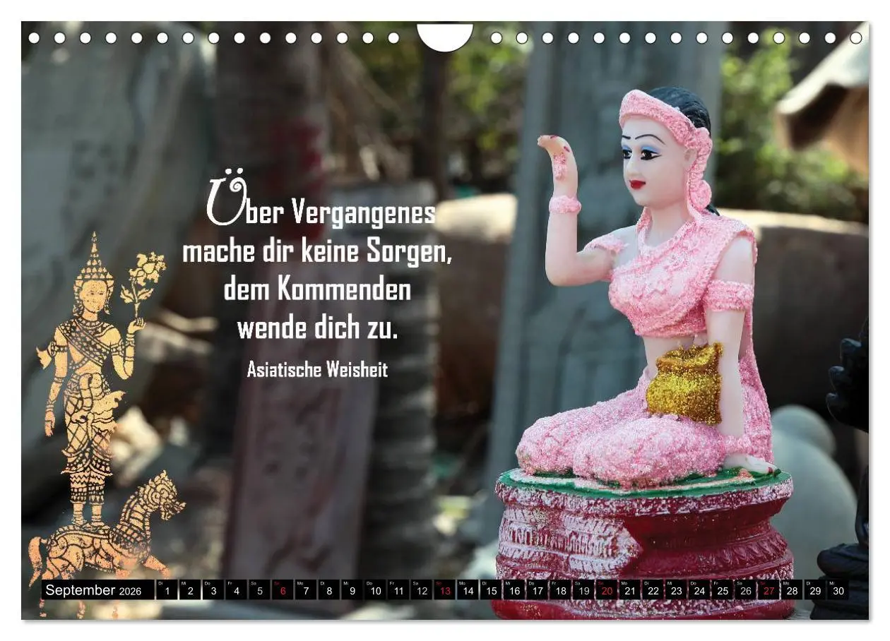 Bild: 9783516120257 | Spirituelles aus Asien - Weisheiten 2026 (Wandkalender 2026 DIN A4...