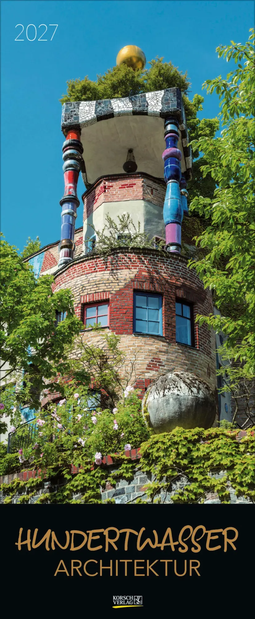 Cover: 9783819300257 | Hundertwasser Architektur 2027 | Verlag Korsch | Kalender | 14 S.