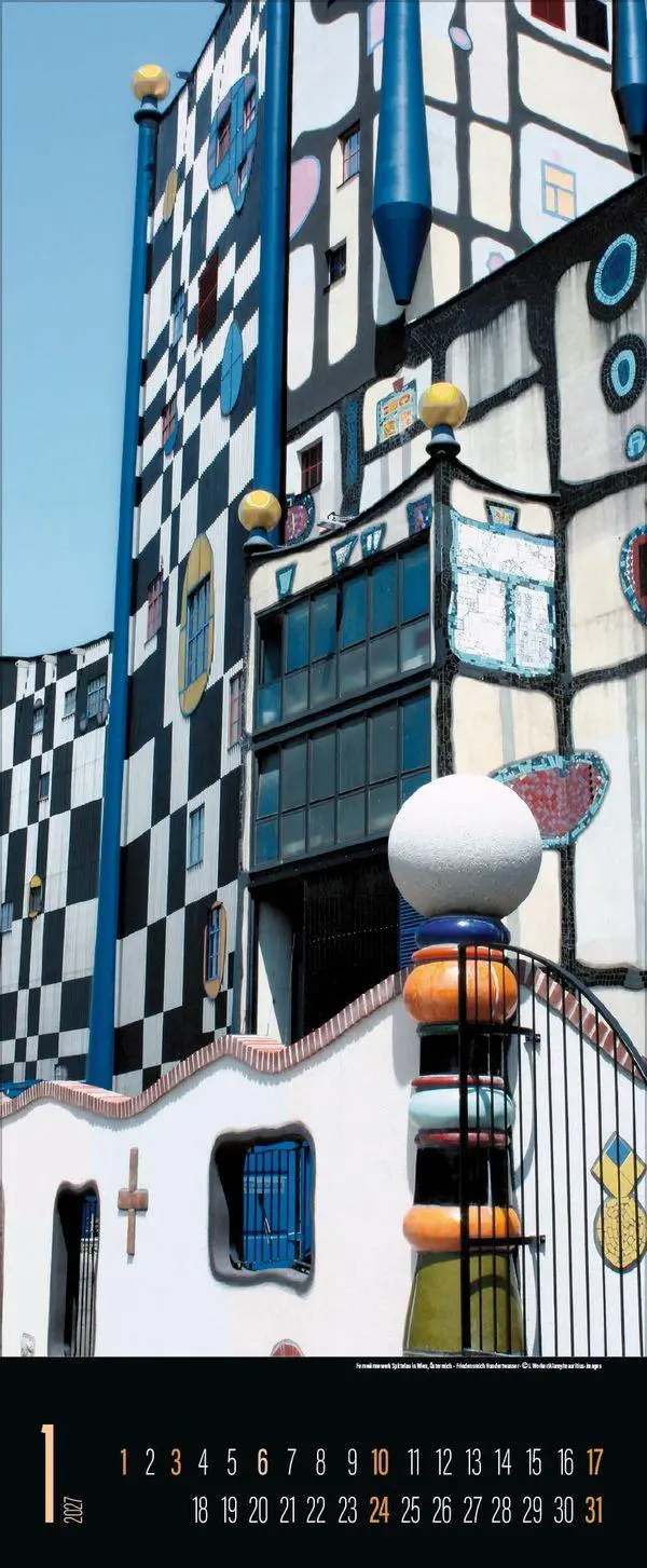 Bild: 9783819300257 | Hundertwasser Architektur 2027 | Verlag Korsch | Kalender | 14 S.