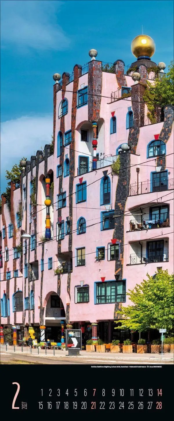 Bild: 9783819300257 | Hundertwasser Architektur 2027 | Verlag Korsch | Kalender | 14 S.