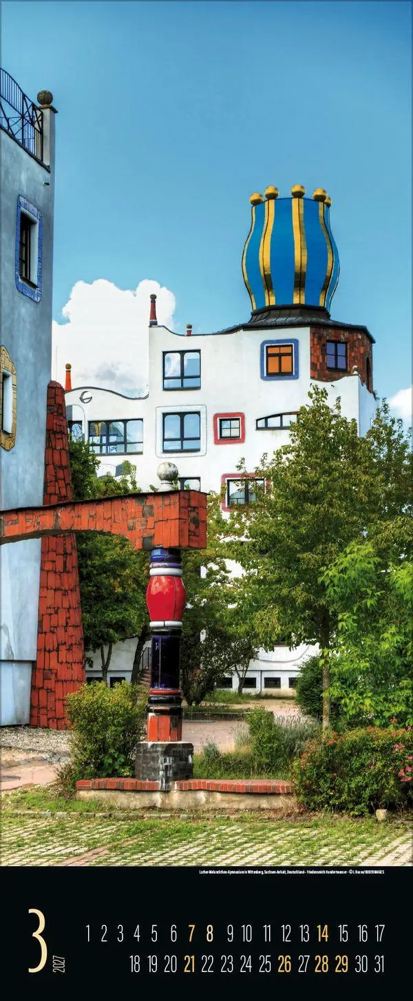 Bild: 9783819300257 | Hundertwasser Architektur 2027 | Verlag Korsch | Kalender | 14 S.