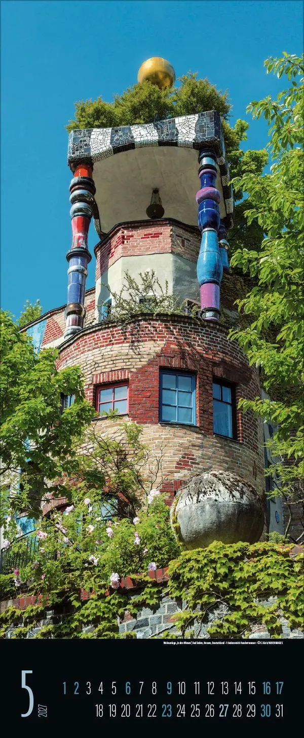 Bild: 9783819300257 | Hundertwasser Architektur 2027 | Verlag Korsch | Kalender | 14 S.