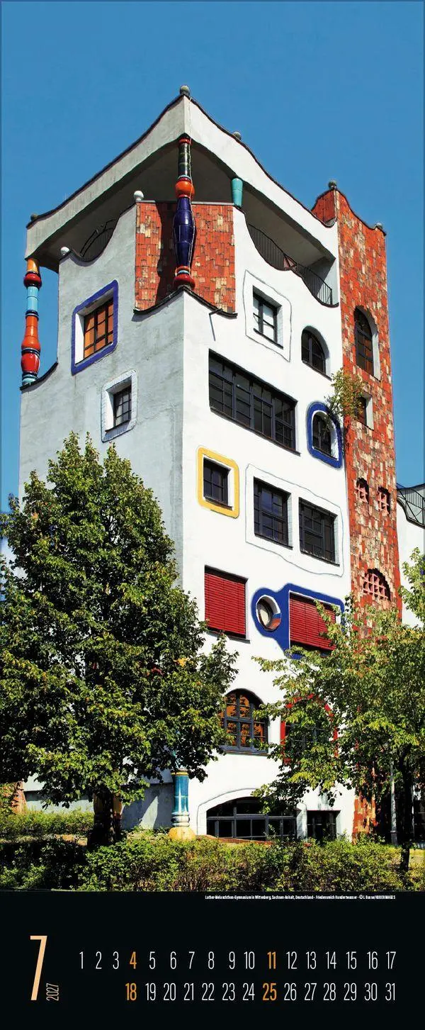 Bild: 9783819300257 | Hundertwasser Architektur 2027 | Verlag Korsch | Kalender | 14 S.