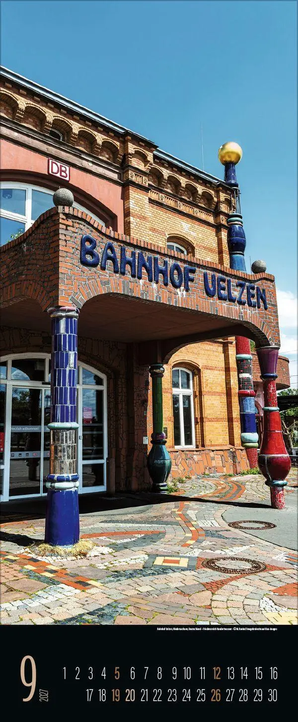 Bild: 9783819300257 | Hundertwasser Architektur 2027 | Verlag Korsch | Kalender | 14 S.